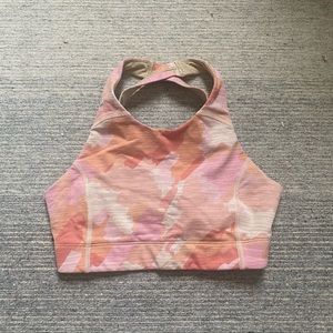 Outdoor Voices Pink Racerback Sports Bra